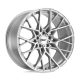 Alumínium felni 20x8.5 ET40 5x108 Sebring Silver W/ Mirror CUT Face TSW