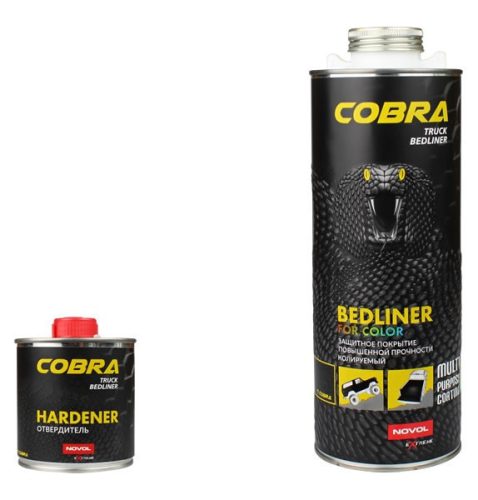 COBRA eXtreme Bedliner, vysoce odolný, ochranný nástřik (černý)