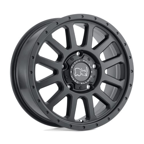 Black Rhino alu disky 16x7.5 ET38 6x130, matné, černé