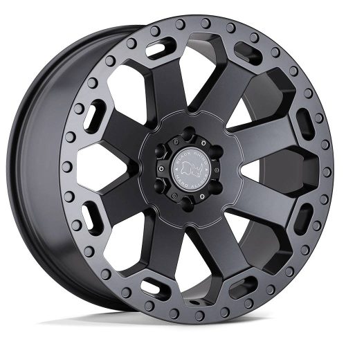 Alumínium felni 17x8 ET52 6x130 Matte Gunmetal Warlord Black Rhino