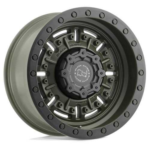 Alumínium felni 17x8.5 ET0 6x139,7 Olive Drab Green Abrams Black Rhino