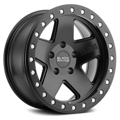 Alumínium felni 17x8.5 ET-32 5x127 Matte Black Crawler Beadlock Black Rhino