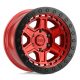 Alumínium felni 17x9 ET0 5x127 Candy RED W/ Black Ring & Bolts Reno Black Rhino