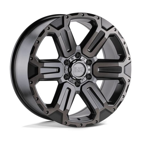 Alumínium felni 18x9 ET12 6x139,7 Matte Gunmetal W/ Brushed Face & Gunmetal Tint Wanaka Black Rhino