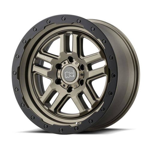 Alumínium felni 20x8.5 ET30 5x127 Matte Black/Matte Bronze Barstow Black Rhino