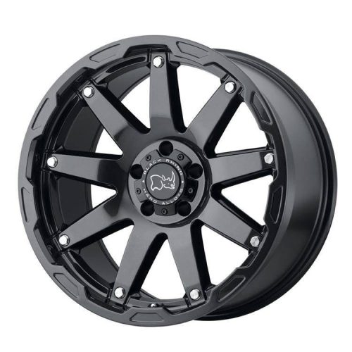 Alumínium felni 20x9.5 ET6 5x127 Gloss Gunblack Oceano Black Rhino