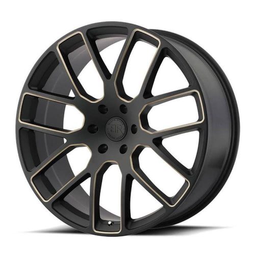 Alumínium felni 22x9.5 ET20 5x139.7 Matte Black/Dark Tint Milled Kunene Black Rhino