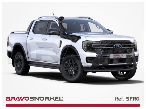 BRAVO ŠNORCHL – zvýšené sání pro FORD RANGER PX (2023 - ), na pravou stranu