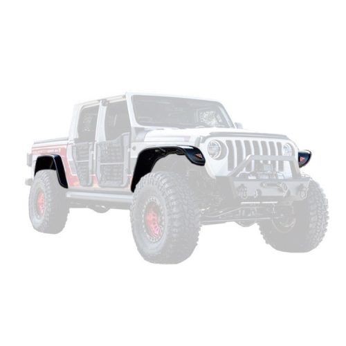 Bushwacker Flat Style sada lemů na blatníky pro Jeep Gladiator JT 20->