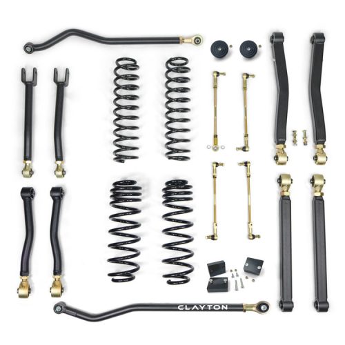 Clayton Lift Premium Lift 1,5" Felfüggesztés készlet - Jeep Wrangler JL 18->