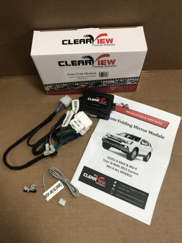 ClearView Modul automatického skládání pro sklopná zrcátka pro  Isuzu D-Max (2012-)