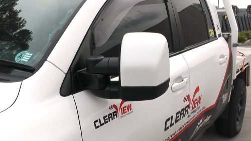 ClearView „Next Generation“ Kryt hlavy tažného zrcátka lze přelakovat