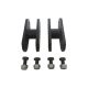 EFS Front Sway Bar Spacer Kit for Toyota Land Cruiser V8 76/78 from 2007, Land Cruiser 80 1999-2006, Land Cruiser 80