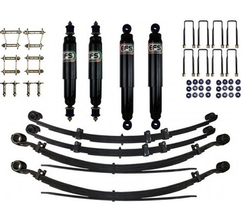 EFS felfüggesztés +40 mm futómű emelő készlet Nissan Patrol 160 rövid 3 ajtós 1984-1988 kockalámpás