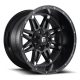 Alumínium felni 17x8.5 ET14 6x114.3/6x139,7 D531 Hostage Matte Black Fuel