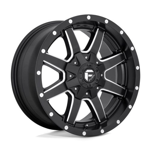 Alumínium felni 18x8 ET48 6x130 D538 Maverick Matte Black Milled Fuel