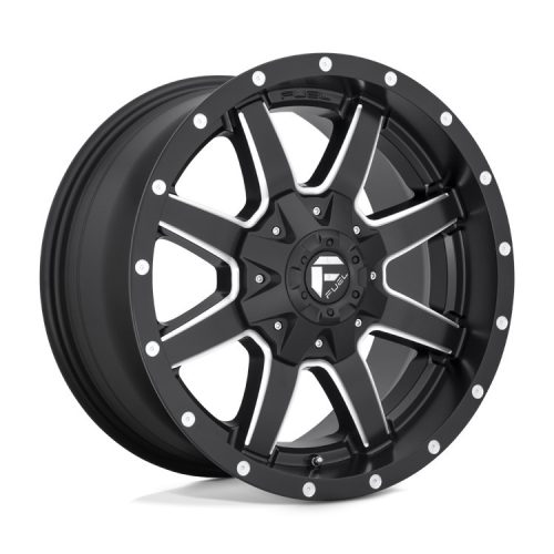 Alloy Wheel 18x9 ET-12 5x114.3/5x127 D538 Maverick Matte Black Milled Fuel