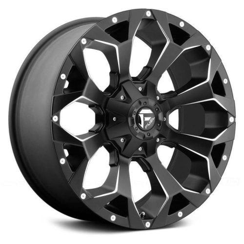 Alumínium felni 18x9 ET20 5x127/5x114.3 D546 Assault Matte Black Milled Fuel