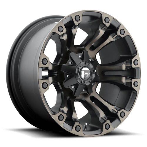 Fuel alu disky 17x9 ET1 5x114.3/5x127 D569 Vapor Matte Black Double Dark Tint