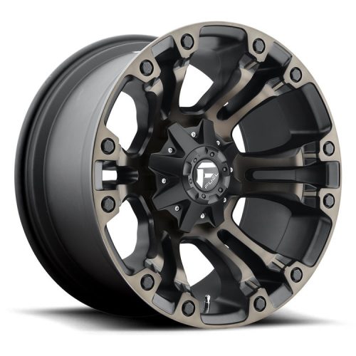 Fuel alu disky 18x9 ET1 6x139,7/6x114.3 D569 Vapor Matte Black/Double Dark Tint