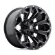 Alloy Wheel 17x9 ET1 5x114.3/5x127 D576 Assault Gloss Black Milled Fuel