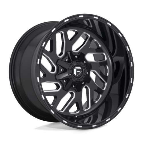 Alloy Wheel 20x9 ET1 6x135/6x139.7 D581 Triton Gloss Black Milled Fuel