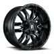 Alumínium felni 20x9 ET20 5x139.7/5x150 D595 Sledge Gloss Black Milled Fuel