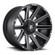 Alumínium felni 20x9 ET2 6x139,7/6x135 D616 Contra Matte Black Milled Fuel