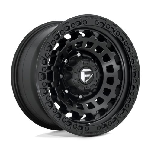 Alloy Wheel 17x9 ET1 6x139.7 D633 Zephyr Matte Black Fuel