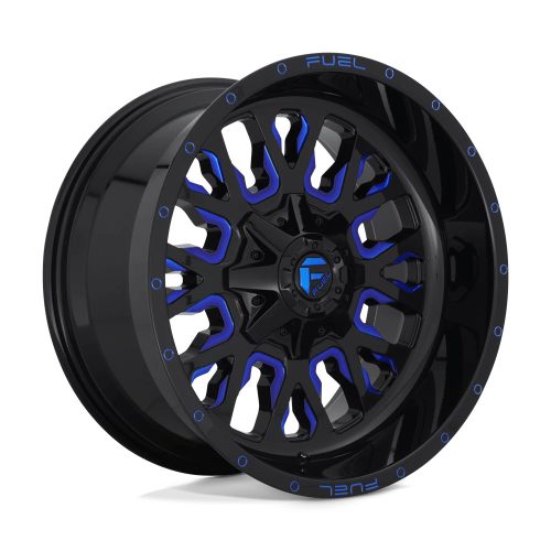 Alumínium felni 18x9 ET20 6x135/6x139,7 D645 Stroke Gloss Black Blue Tinted Clear Fuel