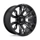 Alumínium felni 16x8 ET1 5x139.7 D673 Blitz Gloss Black Milled Fuel