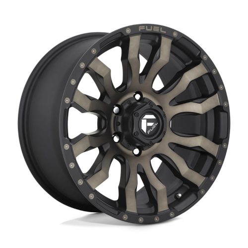 Alloy Wheel 20x10 ET-18 8x165.1 D674 Blitz Matte Black Double Dark Tint Fuel