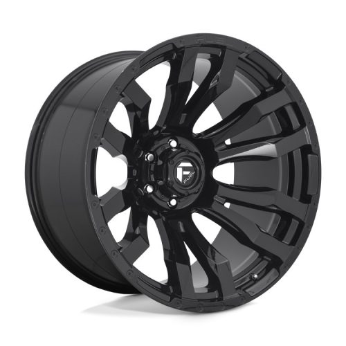 Alloy Wheel 20x9 ET1 8x165.1 D675 Blitz Gloss Black Fuel