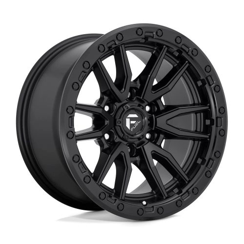 Alloy Wheel 20x10 ET-18 5x127 D679 Rebel Matte Black Fuel