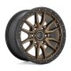 Alloy Wheel 18x9 ET-12 6x139.7 D681 Rebel Matte Bronze Black Bead Ring Fuel