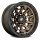 Alumínium felni 17x9 ET-12 5x127 D696 Covert Matte Bronze/Black Bead Ring Fuel