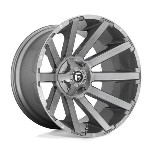 Alumínium felni 20x10 ET-18 8x165.1 D714 Contra Platinum Brushed GUN Metal Tinted Clear Fuel