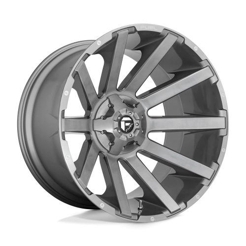 Alumínium felni 20x9 ET19 6x135/6x139,7 D714 Contra Platinum Brushed GUN Metal Tinted Clear Fuel