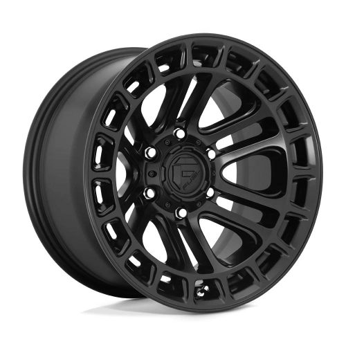 Alumínium felni 17x9 ET-12 6x139,7 D718 Heater Matte Black Fuel