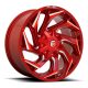 Alumínium felni 20x10 ET-18 6x135/6x139,7 D754 Reaction Candy RED Milled Fuel