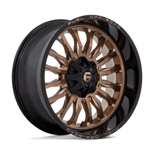 Fuel alu disky 22x10 ET-18 6x135/6x139.7 D797 ARC Platinum Bronze W/ Black LIP