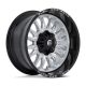 Alloy Wheel 20x10 ET-18 6x135/6x139.7 D798 ARC Silver Brushed Face W/ Milled Black LIP Fuel