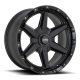 Alumínium felni 17x9 ET18 5x127/5x139.7 KM101 Tempo Satin Black KMC