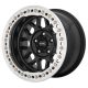 KMC alu disky 17x9 ET-38 5x127 KM235 Satin Black Beadlock