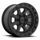 Alumínium felni 20x9 ET18 5x127 KM548 Chase Satin Black W/ Gloss Black LIP KMC