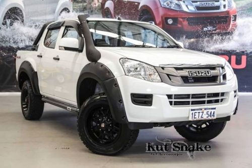 Plastové lemy blatníků Kut Snake pro Isuzu D-Max, 65 mm ( přednísada )