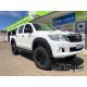 Rozšiřovací plastové lemy blatníků Kut Snake pro Toyota Hilux KUN Vigo2, 2012-2015, 50mm