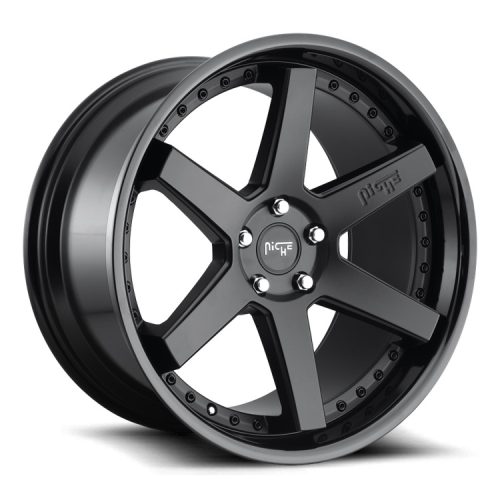 Alumínium felni 20x9 ET35 5x120 M192 Altair Gloss Black Matte Black Niche Road Wheels