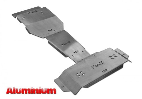 Aluminiový sadový plech MorE4x4 pro Toyota Land Cruiser J150 (2009-2014) s nárazníkem MORE4x4-Z007 (3 kusy/kit)