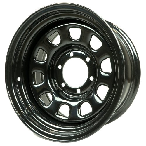 Acél felni 16x8 ET-27 6x139,7 Sputnik Gloss Black OFD